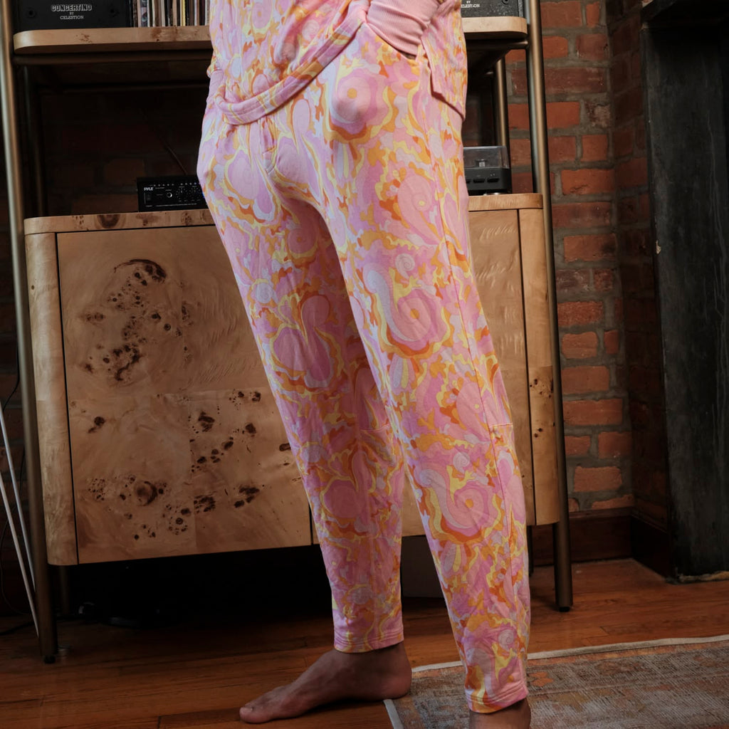 Groovy Swirl Long Jambys