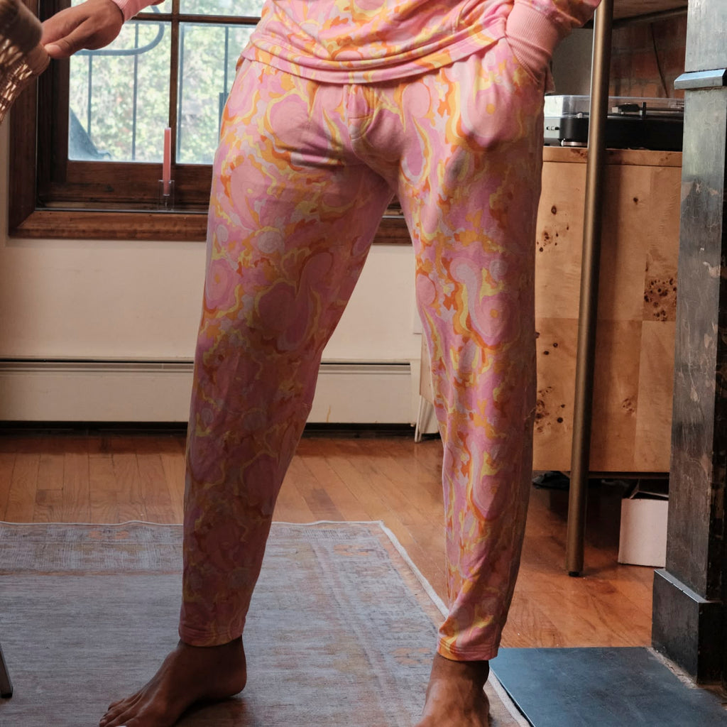 Groovy Swirl Long Jambys