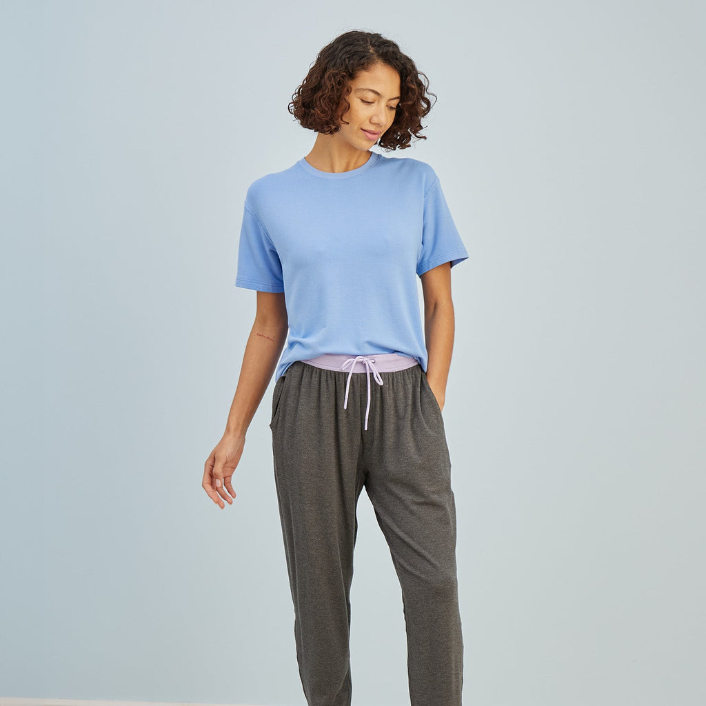 Gray/Lavender Long Jambys