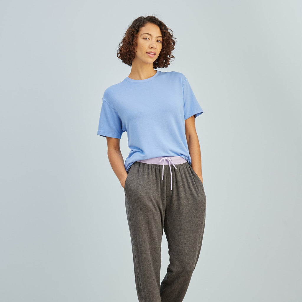 Gray/Lavender Long Jambys