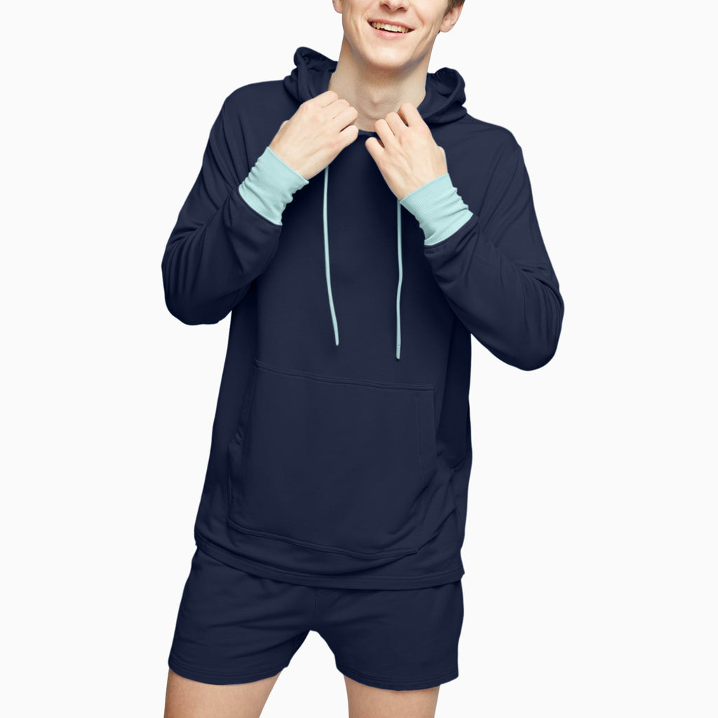 Navy/Mint House Hoodie