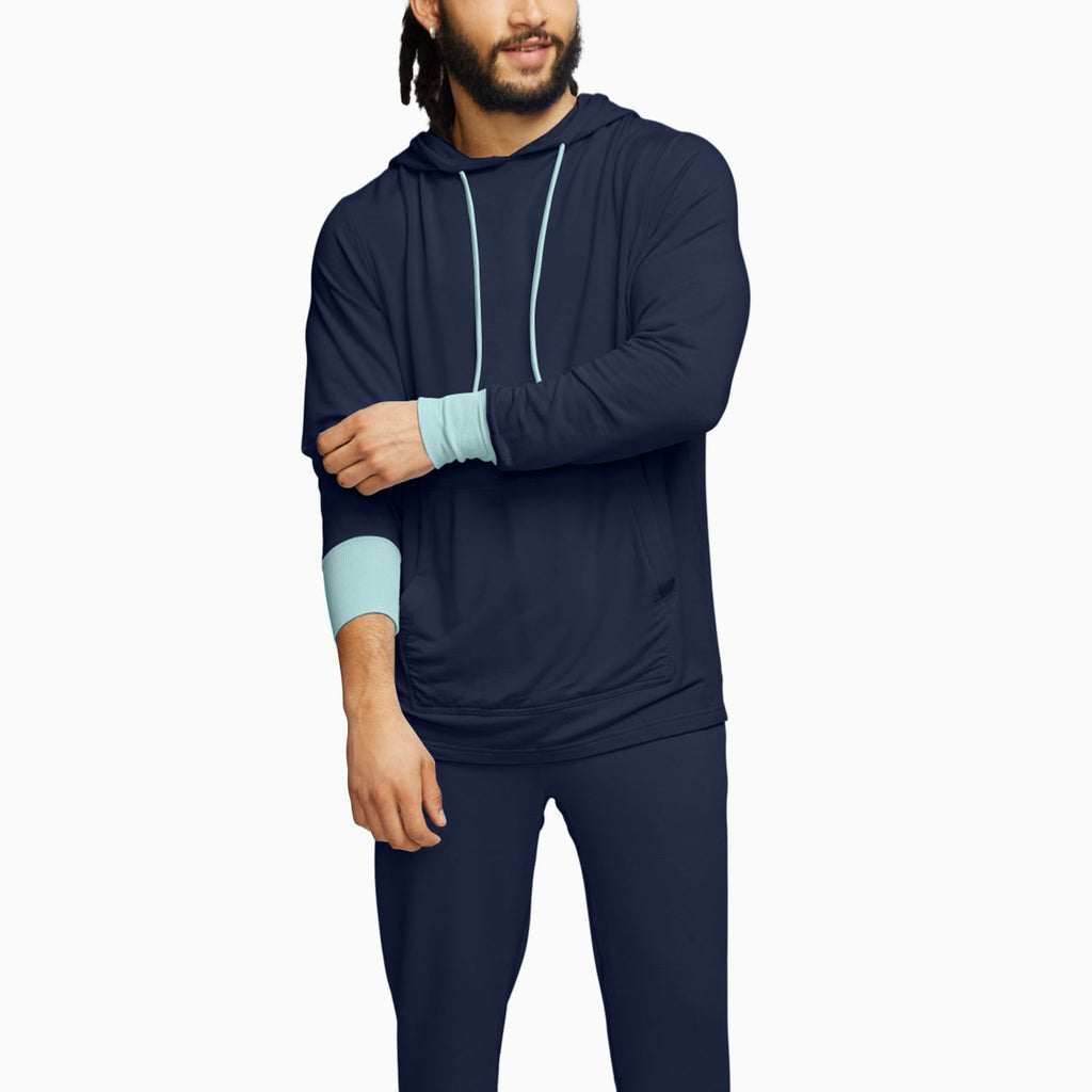 Navy/Mint House Hoodie